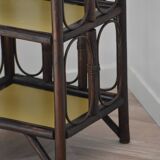 Rattan shelf