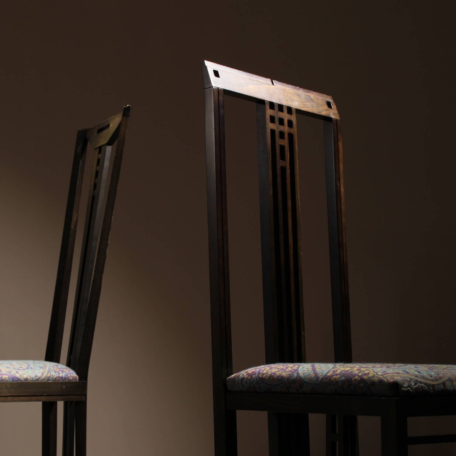 High Back Chair ‚Gallery‘ by U. Asnago & A. Pozzi for Giorgetti