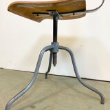 Industrial Factory Swivel Chair, 1960s