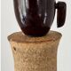 Vintage stoneware table lamp by Bodil Marie Nielsen, 1970s