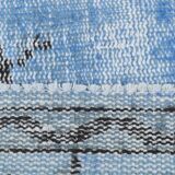 5x8 Shades Of Blue Soft Pastel Vintage Rug, 155x252Cm SK 4004