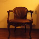 Leather armchair