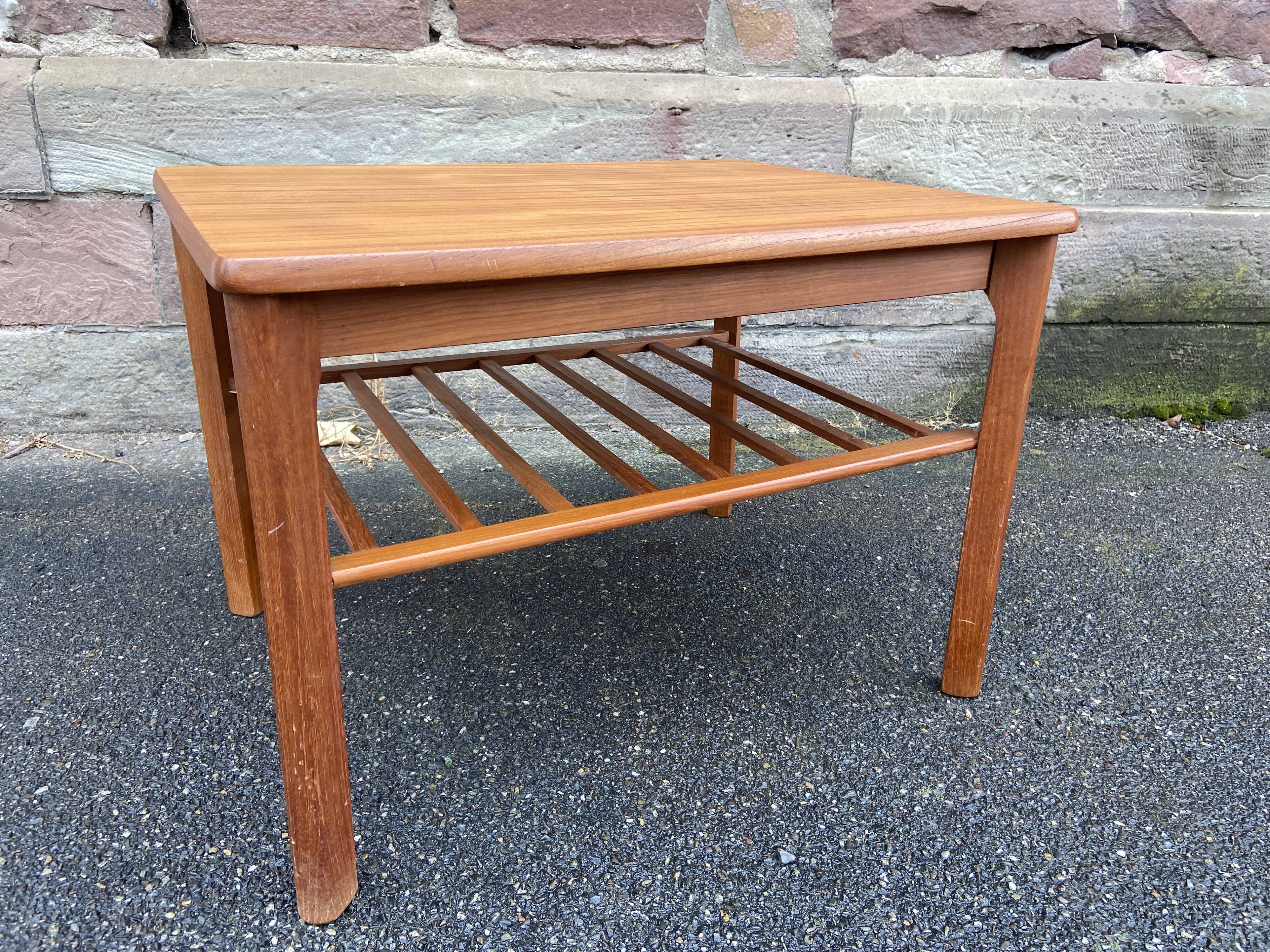 Coffee table by Toften Denmark, 1960s