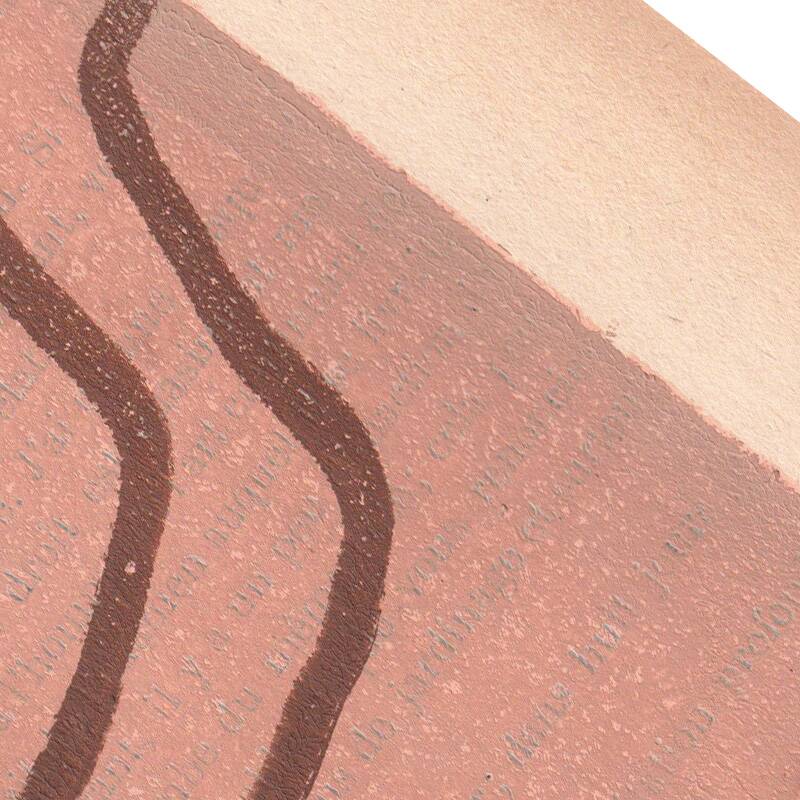 Duo of paintings on paper - M337 and M339 - abstract paintings signed Eawy