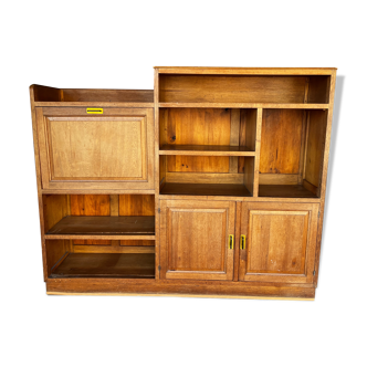 Bookcase solid oak 50/60
