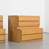 Ensemble de commodes par Maison Regain, années 70