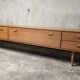 Vintage Scandinavian teak sideboards from the 1970s.