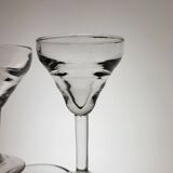 6 bistro glasses Late 19th Early 20th