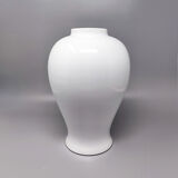1960s vase in limoges porcelain. handmade. made in france