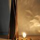 Sculptural Solid Wood Floor Lamp Post-Modern Light STRATA by Flowlight UK