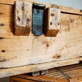 Solid oak ammunition box