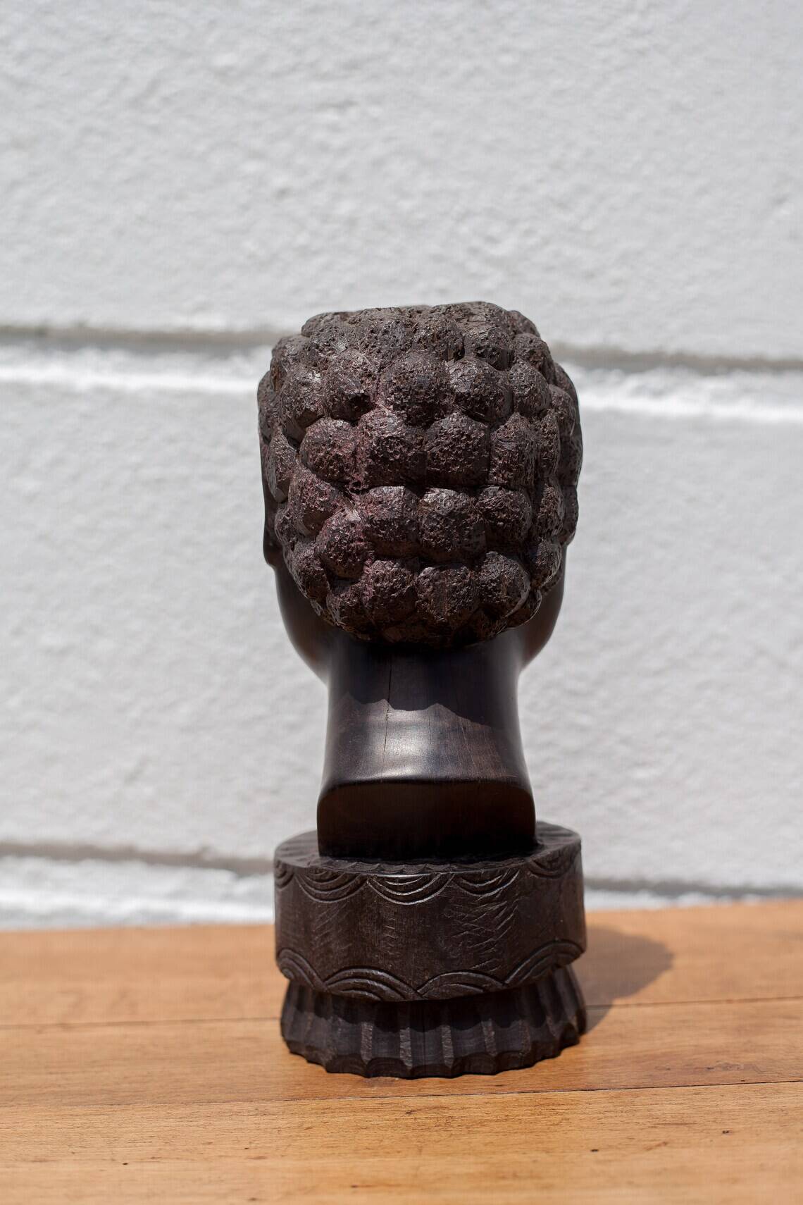 African statue, African bust, sculpture, ethnic, ebony bust, man bust, African art