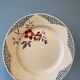 Set of 7 flat plates Digoin Sarreguemines, Barfleur model