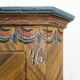 Painted Folk Art Bridal Cabinet 1846