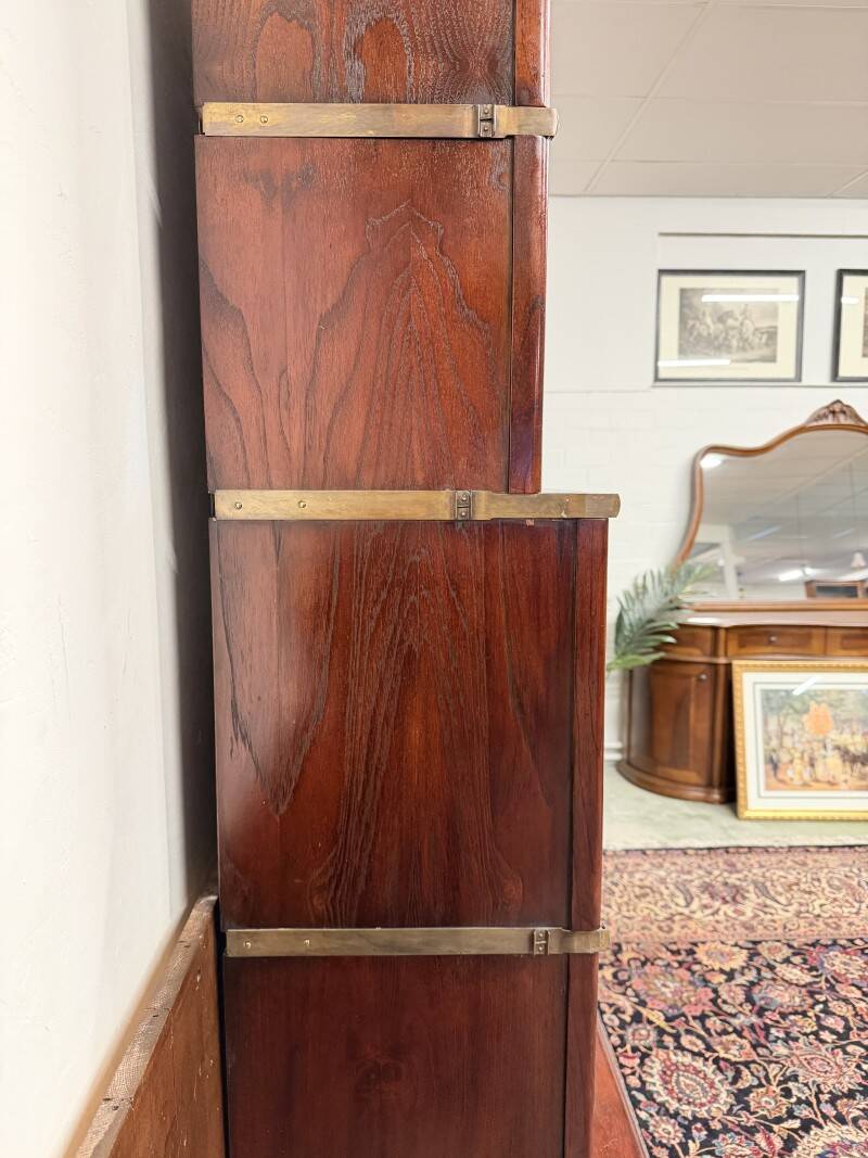 Set Classic English Bookcase Globe Wernicke