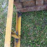 Industrial metal workbench