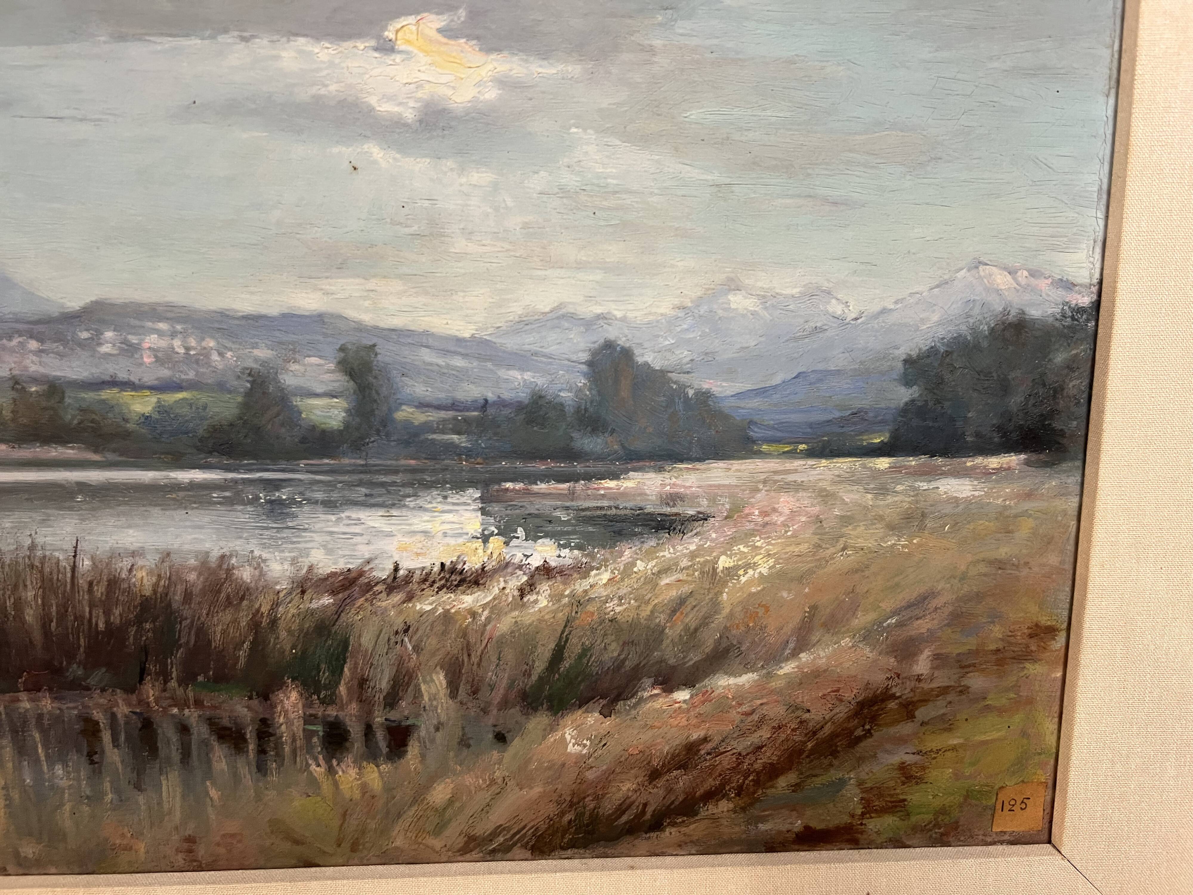 Oil on canvas Joseph Romagnol 1893-1981