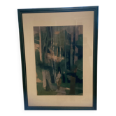 Lithograph by Camille Hilaire