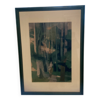 Lithograph by Camille Hilaire