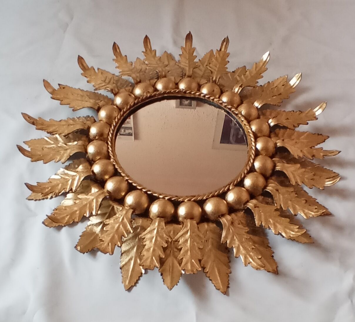 Vintage sun mirror