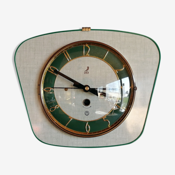 Vintage clock, "Jaz Verte" wall clock
