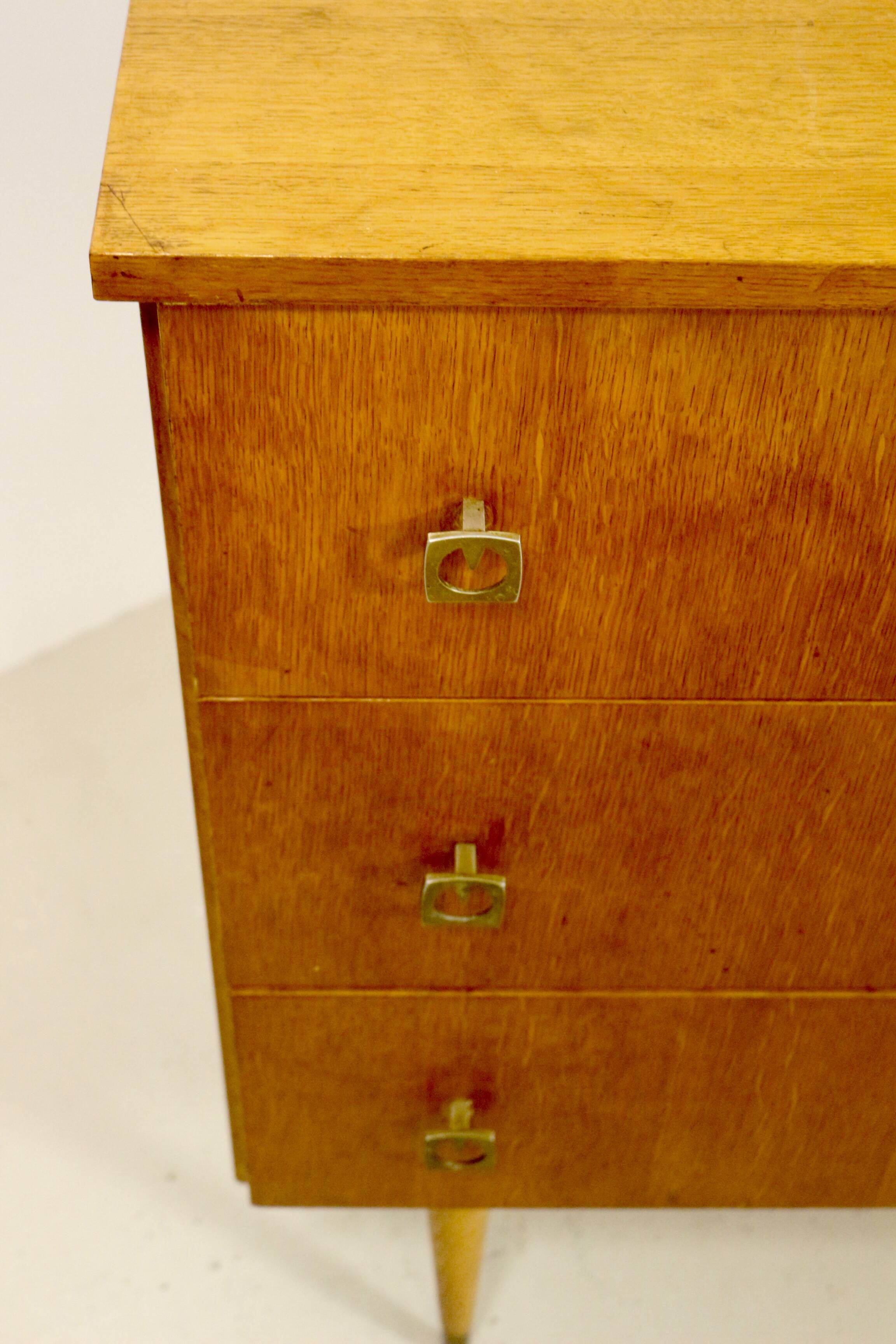 Scandinavian chest of drawers from the 60s, 3 drawers. Ref Romy