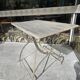 Ancienne table pliante