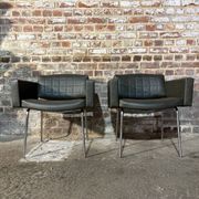 Pair of armchairs by Pierre Guariche, Meurop.