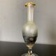 Soliflore Vase with Autumn Decoration In Grisaille circa 1900