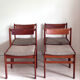 4 eetkamerstoelen H.W. Klein voor Bramin – teakhout – jaren 60