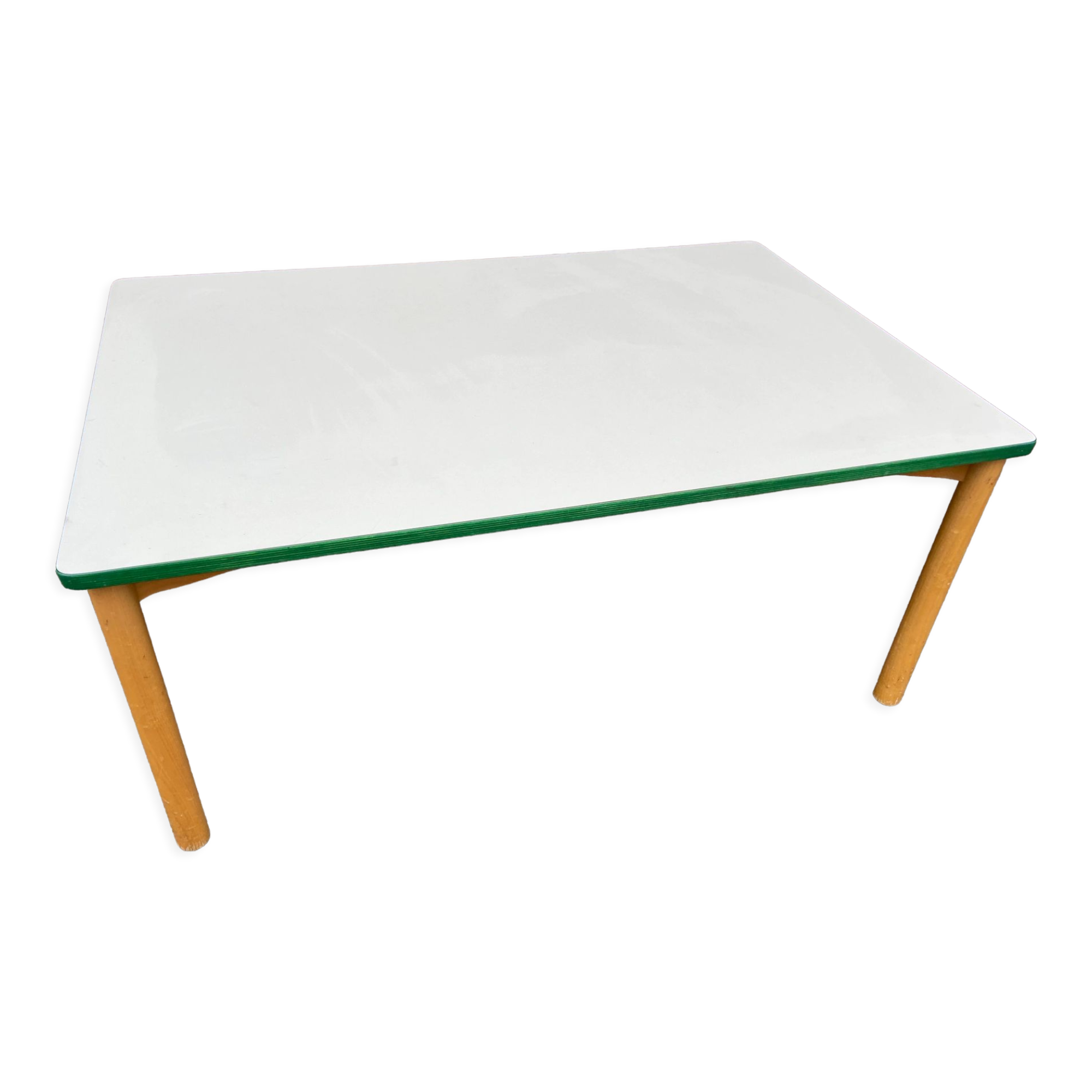 Vintage coffee table 1970 coffee table school book coffee table hiller germany