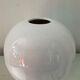 Trio of vintage ceramic vases white 60s-70s