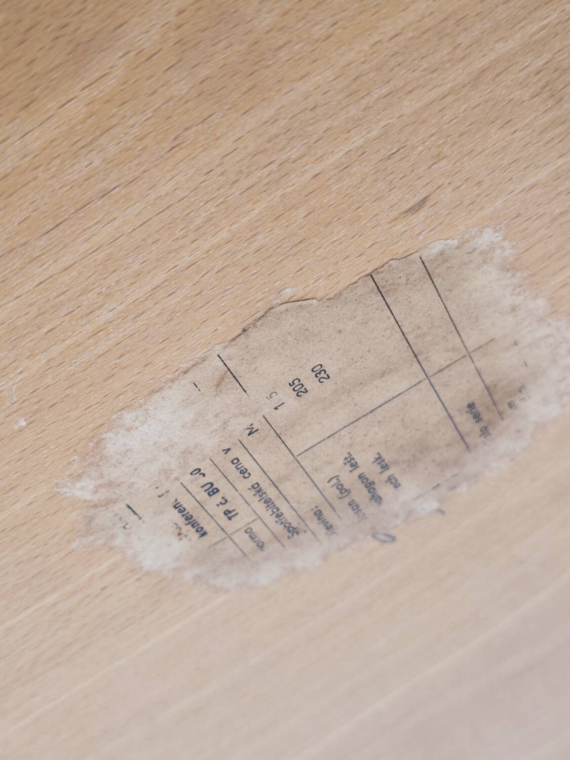 Table basse Ton Bystrice Thonet 1960 en bois