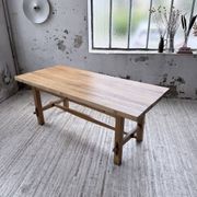 Table mobilier montagne 1950 hêtre massif