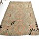 5x8 Blue & Brown Turkish Vintage Kilim Rug, 153x235Cm SK 35166