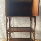 Rattan bookcase shelf