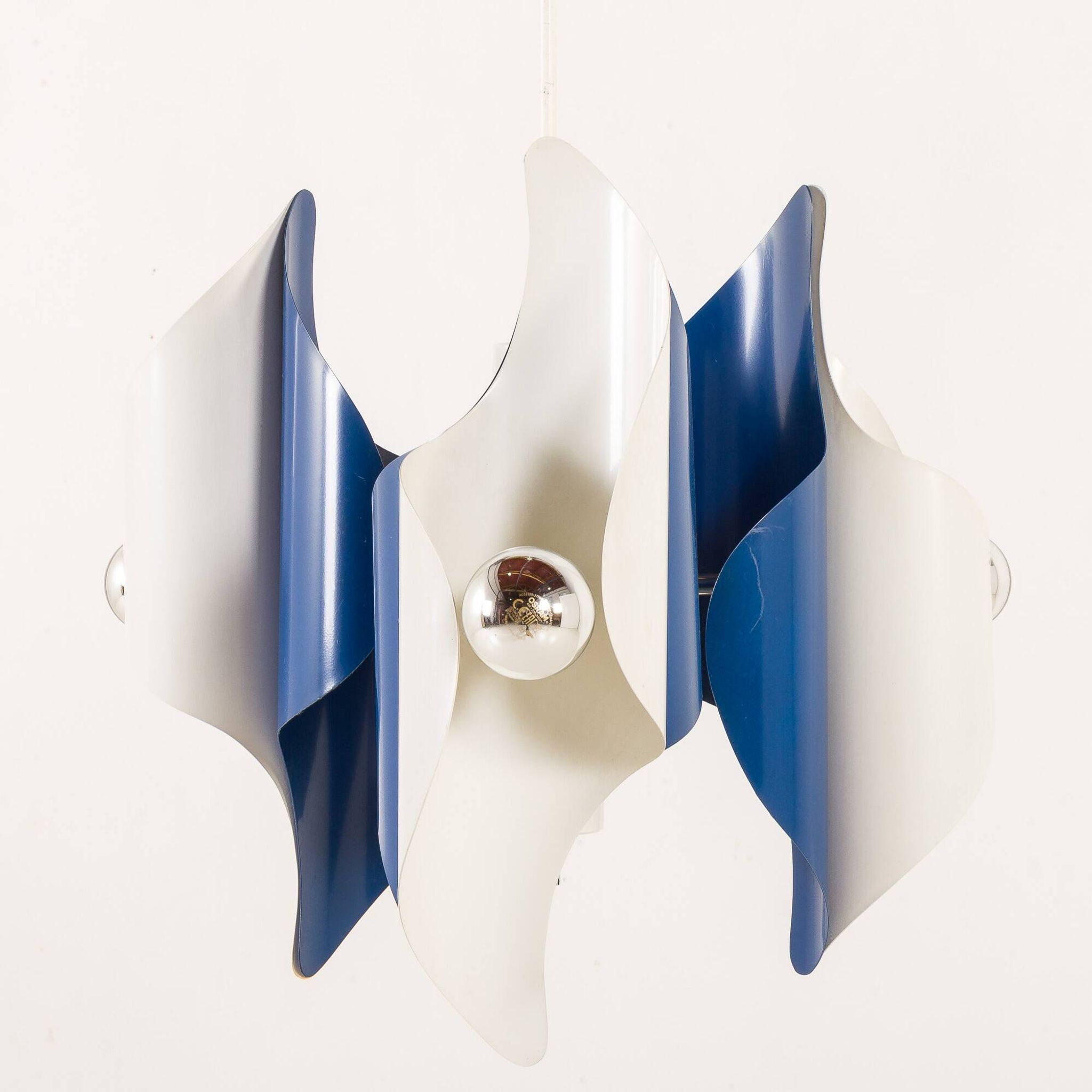 Chandelier de l'espace italien, années 1970