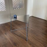 Vintage triangular Niels Gammelgaard Oti 1980s side, coffee table