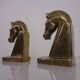 Brass Horses Bookends, 1960s, Set of 2
