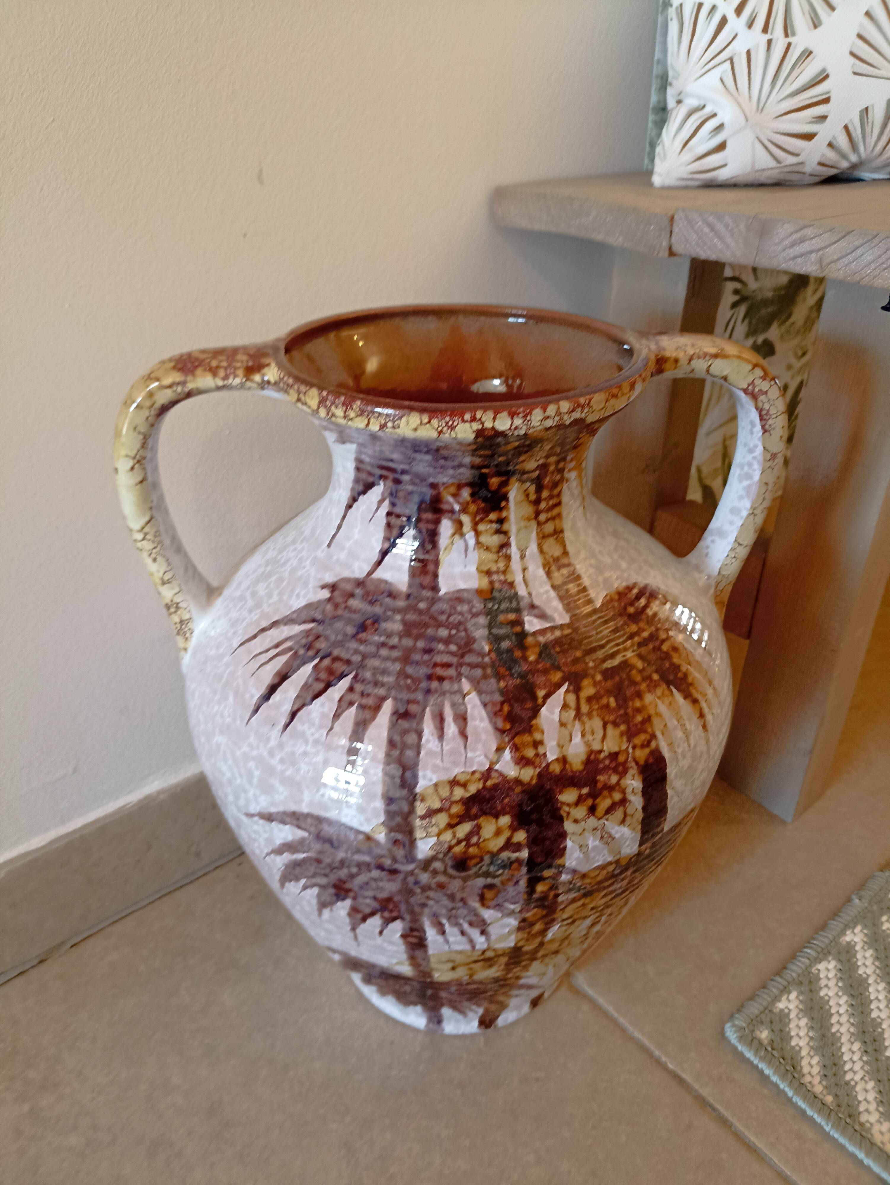 Large Fat Lava vase – Bay Keramik – West Germany – Vintage 1970s