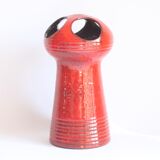 Emiel Laskaris ceramic space age vase Belgium 1960s
