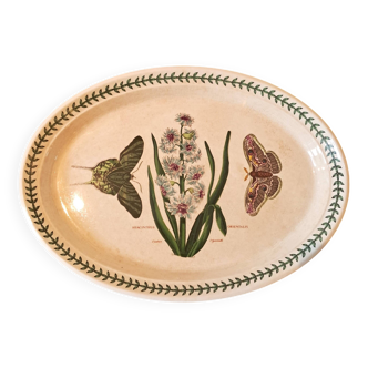 Portmeirion Botanic Garden English Earthenware Oval Serving Platter With H