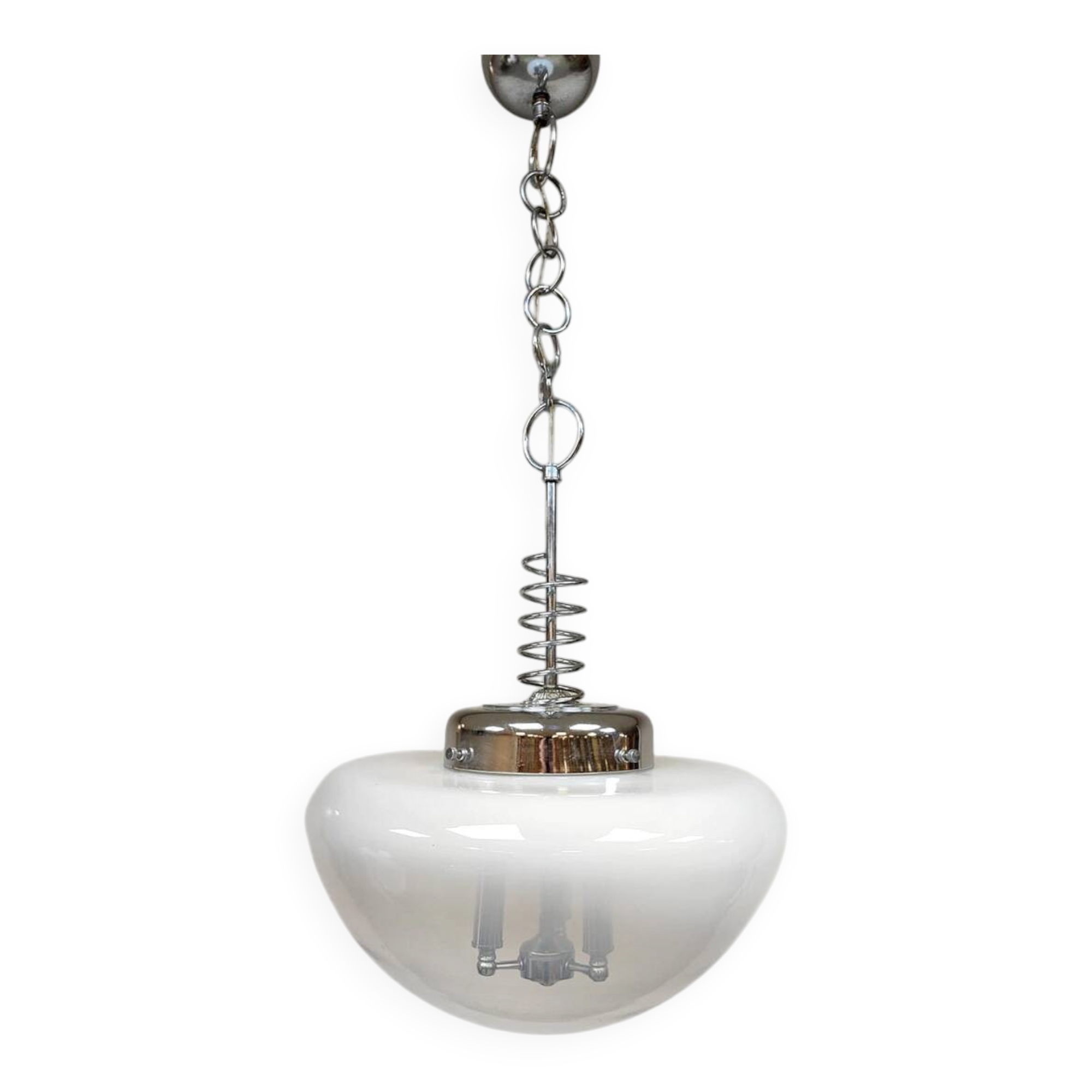 Vintage Italian design Murano pendant lamp 1970