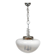 Suspension vintage design italien Murano 1970