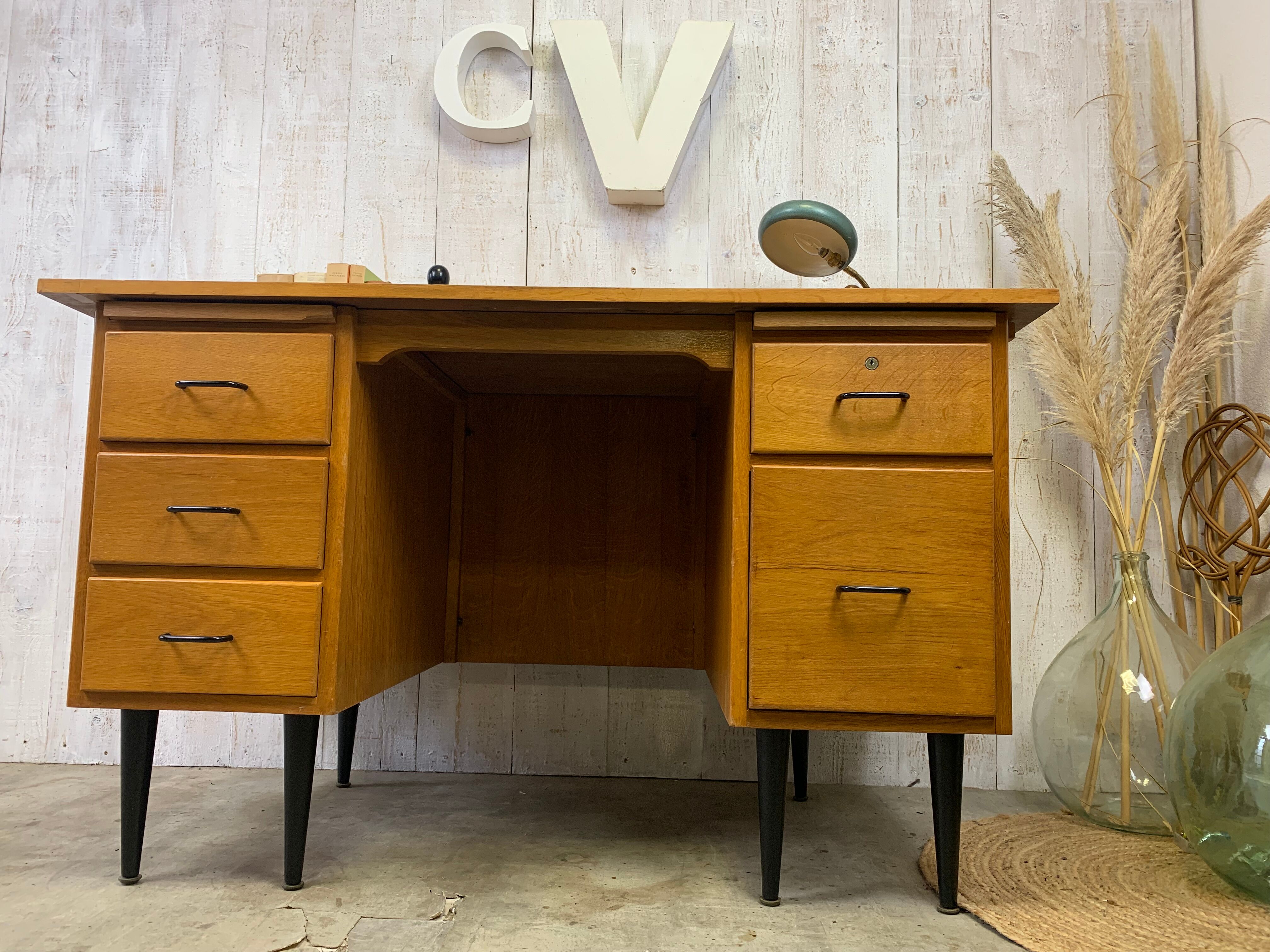 Vintage foreman desk