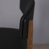 SET OF 4 VINTAGE 1960S TEAK WOOD CHAIRS WITH ITALIAN DESIGN