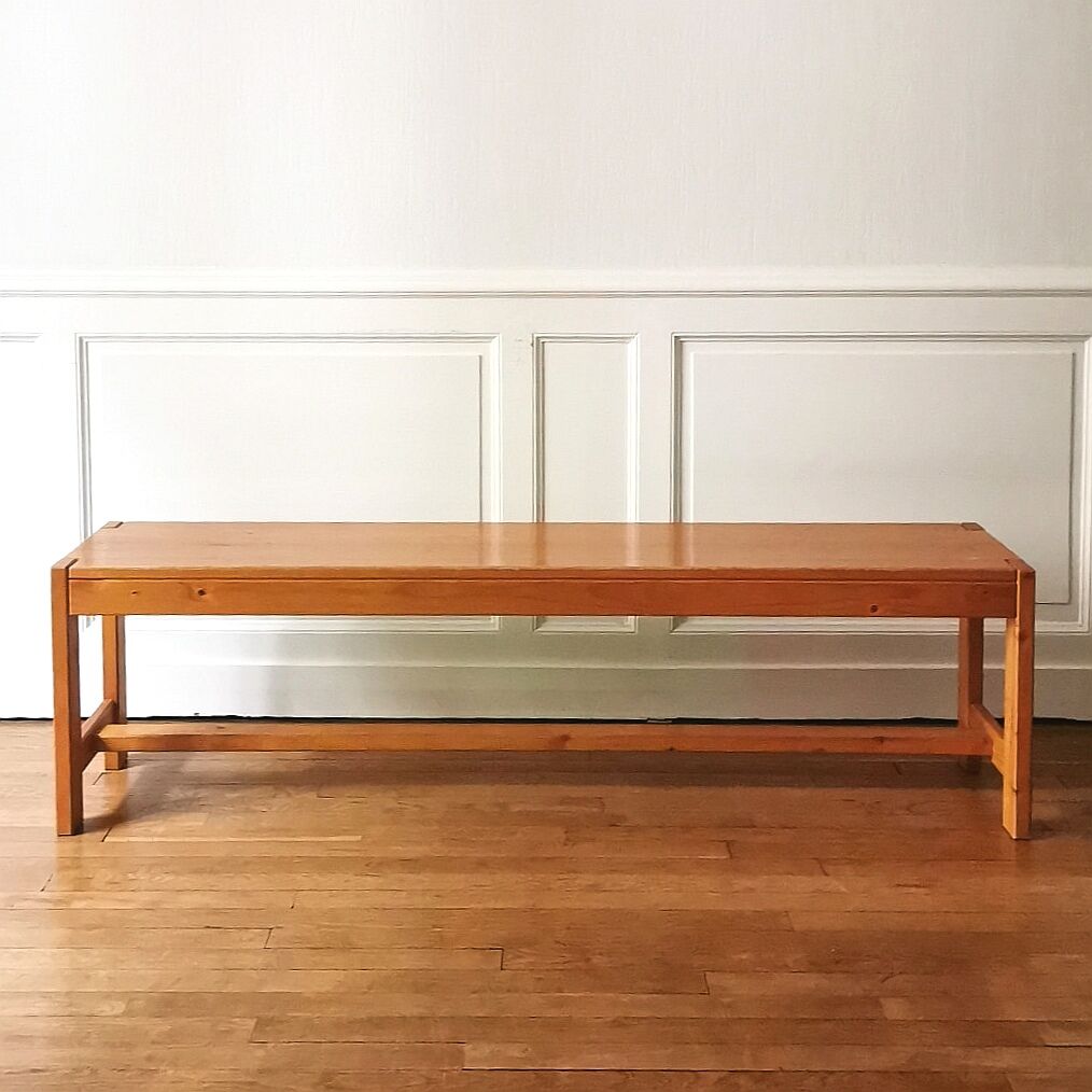 Banc en pin massif