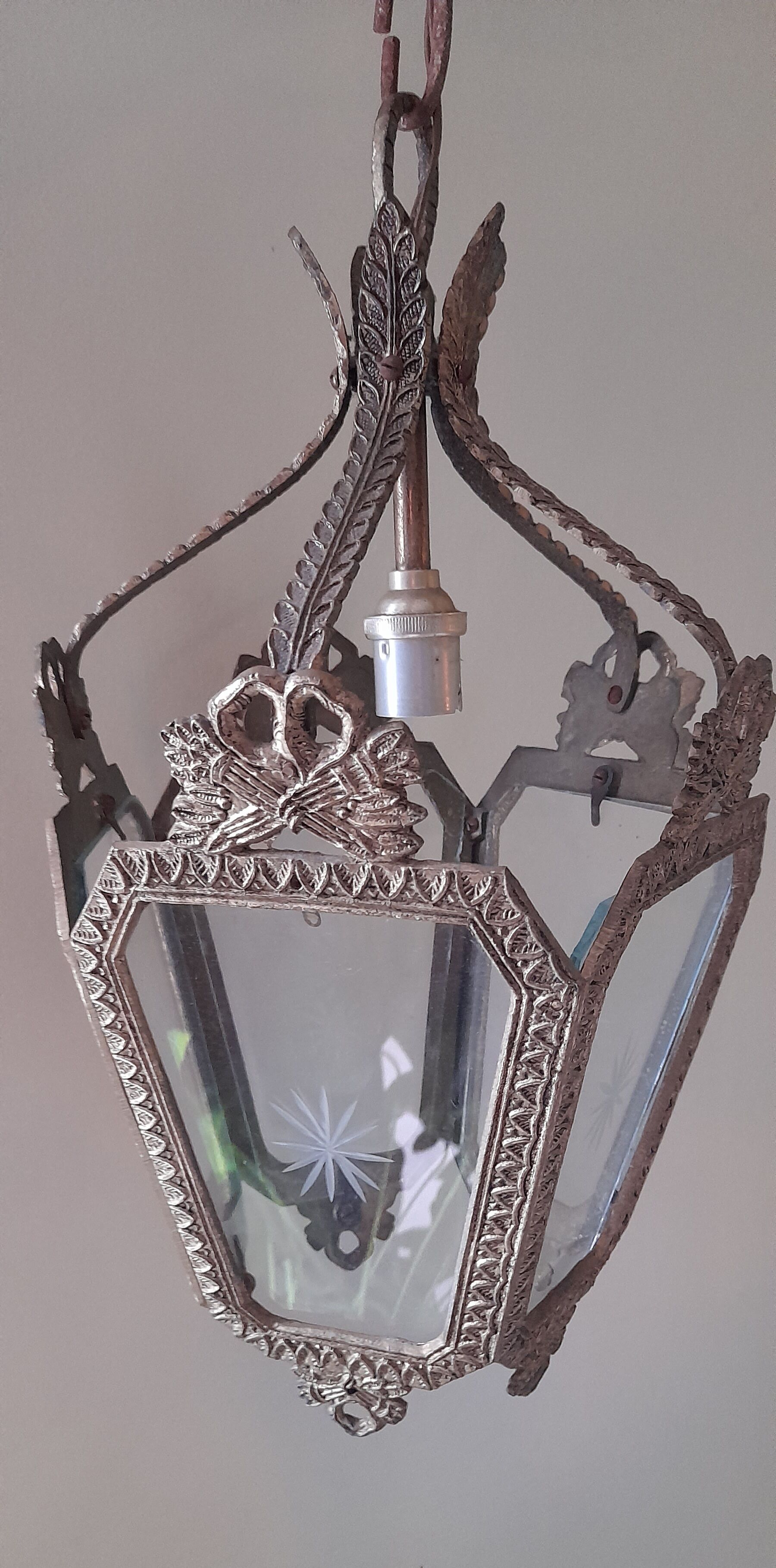 Louis xv style cage chandelier