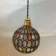 Vintage ball hanging lamp