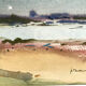 Aquarelle signée Henri Davy